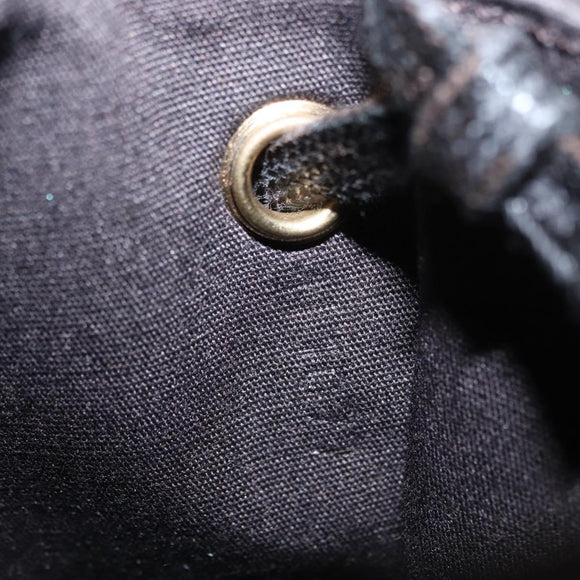 LOUIS VUITTON Monogram Mini Pochette Cancun Pouch Brown M95313 LV Auth ka777