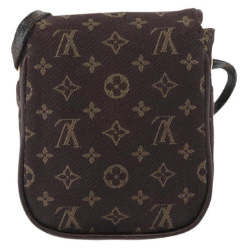 LOUIS VUITTON Monogram Mini Pochette Cancun Pouch Brown M95313 LV Auth ka777 - 0
