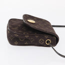 LOUIS VUITTON Monogram Mini Pochette Cancun Pouch Brown M95313 LV Auth ka777-3
