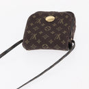 LOUIS VUITTON Monogram Mini Pochette Cancun Pouch Brown M95313 LV Auth ka777-6