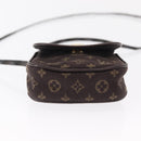 LOUIS VUITTON Monogram Mini Pochette Cancun Pouch Brown M95313 LV Auth ka777-5