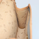 Christian Dior Shoulder Bag PVC Gray Gold Auth ka778-18