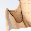 Christian Dior Shoulder Bag PVC Gray Gold Auth ka778-19