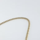 Christian Dior Shoulder Bag PVC Gray Gold Auth ka778-8