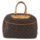 LOUIS VUITTON Monogram Deauville Hand Bag M47270 LV Auth ka780-13