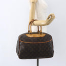 LOUIS VUITTON Monogram Deauville Hand Bag M47270 LV Auth ka780-24