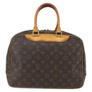 LOUIS VUITTON Monogram Deauville Hand Bag M47270 LV Auth ka780-2