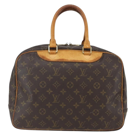 LOUIS VUITTON Monogram Deauville Hand Bag M47270 LV Auth ka780