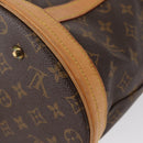 LOUIS VUITTON Monogram Bucket GM Shoulder Bag M42236 LV Auth ka785-9