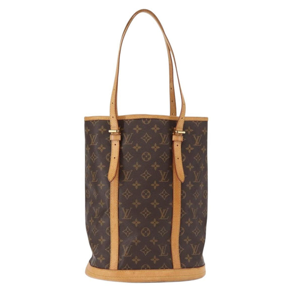 LOUIS VUITTON Monogram Bucket GM Shoulder Bag M42236 LV Auth ka785