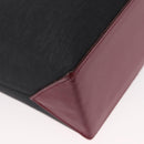 BURBERRY Nova Check Shoulder Bag Nylon Leather Gray Silver Auth ka787-12