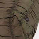 PRADA Shoulder Bag Nylon Leather Gray Auth ka788-9