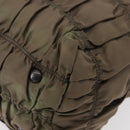 PRADA Shoulder Bag Nylon Leather Gray Auth ka788-14