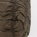 PRADA Shoulder Bag Nylon Leather Gray Auth ka788-15