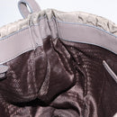 PRADA Shoulder Bag Nylon Leather Gray Auth ka788-20