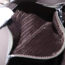 PRADA Shoulder Bag Nylon Leather Gray Auth ka788-23