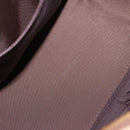 BURBERRY Nova Check Hand Bag Canvas Leather Beige Gold Auth ka789-17