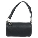 GUCCI Shoulder Bag Leather Black Silver 760170 Auth ka793V-2