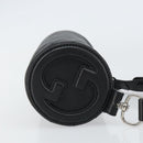 GUCCI Shoulder Bag Leather Black Silver 760170 Auth ka793V-4