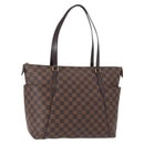 LOUIS VUITTON Damier Ebene Totally MM Hand Bag N41281 LV Auth ka794V-1