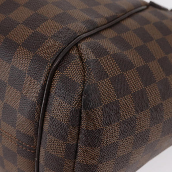 LOUIS VUITTON Damier Ebene Totally MM Hand Bag N41281 LV Auth ka794V