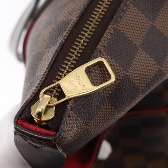 LOUIS VUITTON Damier Ebene Totally MM Hand Bag N41281 LV Auth ka794V