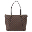 LOUIS VUITTON Damier Ebene Totally MM Hand Bag N41281 LV Auth ka794V-13