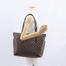 LOUIS VUITTON Damier Ebene Totally MM Hand Bag N41281 LV Auth ka794V-23