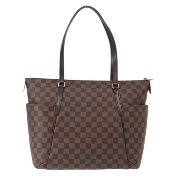 LOUIS VUITTON Damier Ebene Totally MM Hand Bag N41281 LV Auth ka794V - 0
