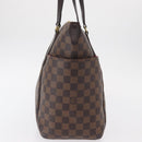 LOUIS VUITTON Damier Ebene Totally MM Hand Bag N41281 LV Auth ka794V-3