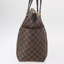 LOUIS VUITTON Damier Ebene Totally MM Hand Bag N41281 LV Auth ka794V-4