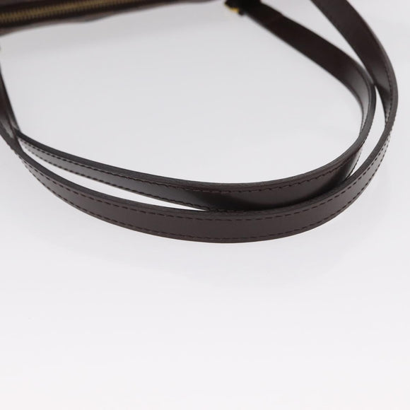 LOUIS VUITTON Damier Ebene Totally MM Hand Bag N41281 LV Auth ka794V