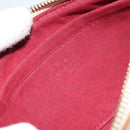 LOUIS VUITTON Multicolor Pochette Mira MM Pouch White M60096 LV Auth ka797SAV-19