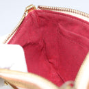 LOUIS VUITTON Multicolor Pochette Mira MM Pouch White M60096 LV Auth ka797SAV-21