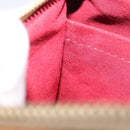 LOUIS VUITTON Multicolor Pochette Mira MM Pouch White M60096 LV Auth ka797SAV-11