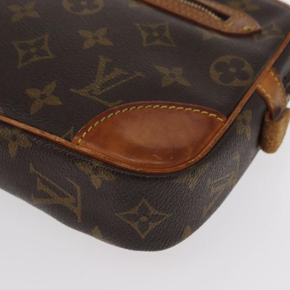 LOUIS VUITTON Monogram Marly Dragonne GM Clutch Bag M51825 LV Auth ka803