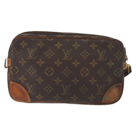 LOUIS VUITTON Monogram Marly Dragonne GM Clutch Bag M51825 LV Auth ka803 - 0