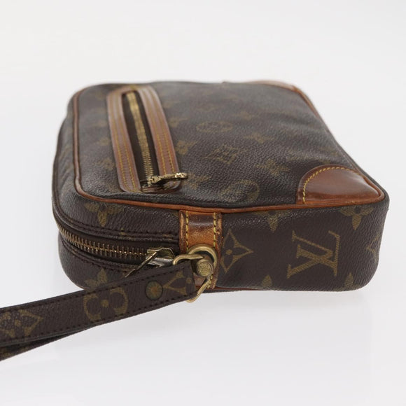 LOUIS VUITTON Monogram Marly Dragonne GM Clutch Bag M51825 LV Auth ka803