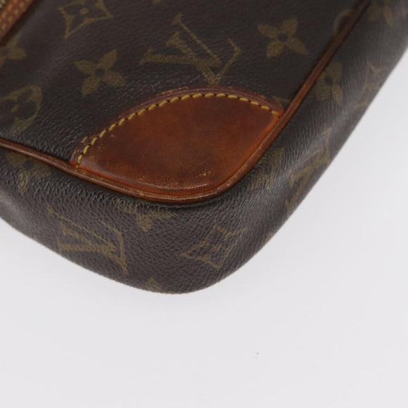 LOUIS VUITTON Monogram Marly Dragonne GM Clutch Bag M51825 LV Auth ka803