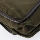PRADA Shoulder Bag Nylon Khaki Silver Auth ka810-17
