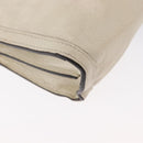 GUCCI Chain Sherry Line Shoulder Bag Leather White 503877 Auth ka811-15