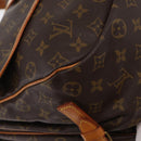 LOUIS VUITTON Monogram Saumur 35 Shoulder Bag M42254 LV Auth ka812-14