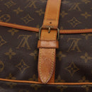 LOUIS VUITTON Monogram Saumur 35 Shoulder Bag M42254 LV Auth ka812-18