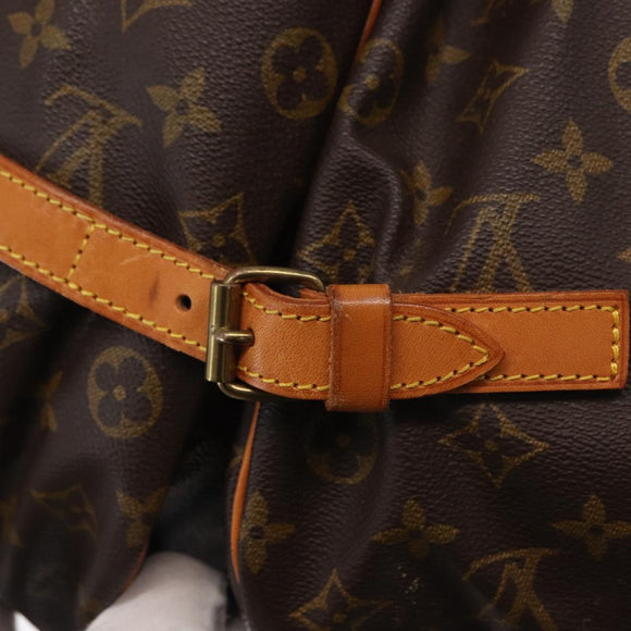 LOUIS VUITTON Monogram Saumur 35 Shoulder Bag M42254 LV Auth ka812