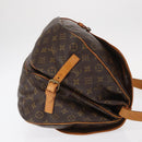 LOUIS VUITTON Monogram Saumur 35 Shoulder Bag M42254 LV Auth ka812-3