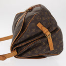 LOUIS VUITTON Monogram Saumur 35 Shoulder Bag M42254 LV Auth ka812-4