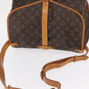 LOUIS VUITTON Monogram Saumur 35 Shoulder Bag M42254 LV Auth ka812-6