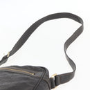 GUCCI Guccissima GG Canvas Shoulder Bag Leather Brown Gold 201448 Auth ka814-8