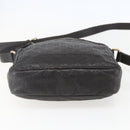 GUCCI Guccissima GG Canvas Shoulder Bag Leather Brown Gold 201448 Auth ka814-5