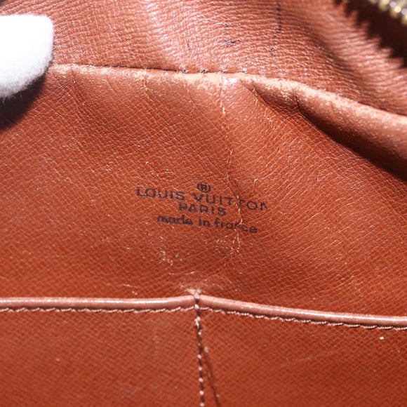 LOUIS VUITTON Monogram Compiegne 28 Clutch Bag M51845 LV Auth ka817